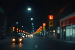 长夜拾光 医院天台夜灯场景剧照